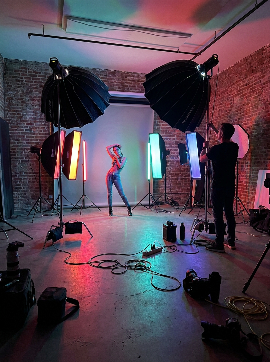 Creative Lighting and Studio Setup